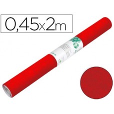 VELUDO ROLO AUTOCOLANTE VERMELHO